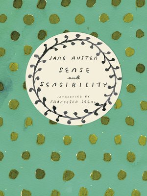 cover image of Sense and Sensibility (Vintage Classics Austen Series)